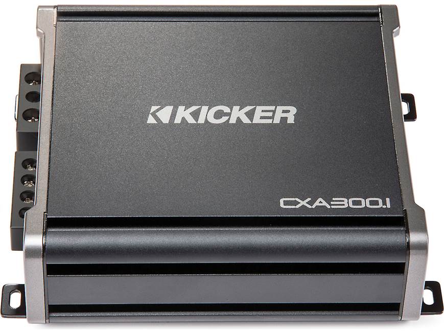 KICKER パワーアンプ CXA300.1 Kicker 43CXA300.1 CX Series mono subwoofer amplifier — 300 watts