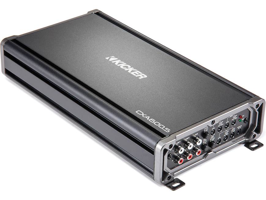 Kicker 43CXA600.5 CX Series 5-channel car amplifier — 40 watts RMS