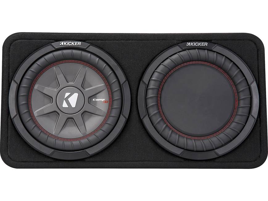 Kicker CompRT 43TCWRT102 Enclosure with single 10