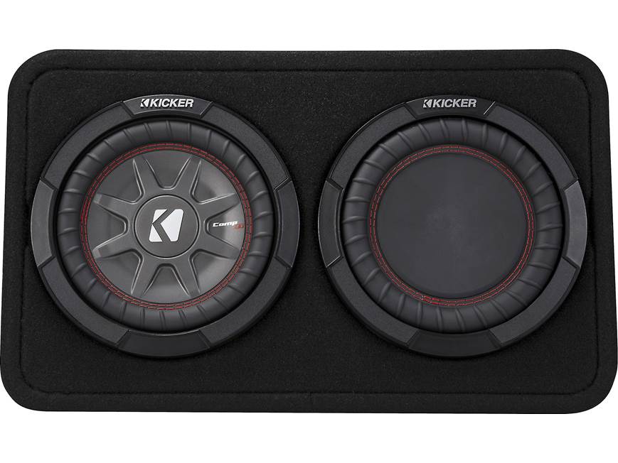 Kicker CompRT 43TCWRT82 Sealed truck enclosure with one 8