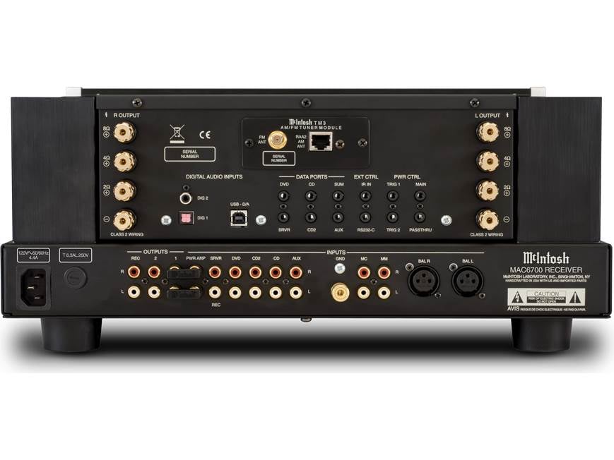 McIntosh MAC6700 Stereo receiver at Crutchfield