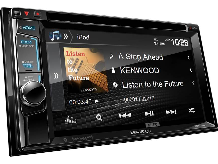 Kenwood Excelon DDX394-SAT DVD receiver with free SiriusXM