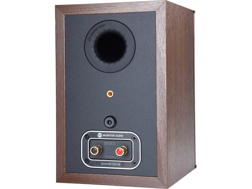 Monitor Audio Bronze 1 (Walnut Vinyl) Bookshelf speakers (Walnut