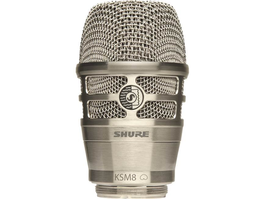 Shure KSM8 DualDyne (Nickel) Dual-diaphragm dynamic microphone