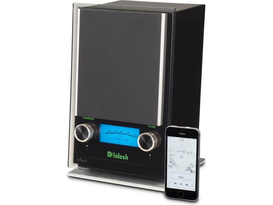 McIntosh RS100 Wireless loudspeaker system with built-in Wi-Fi