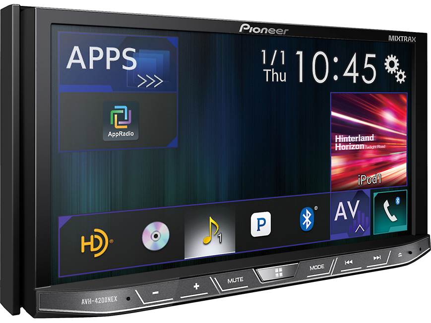 Pioneer AVH-4201NEX Package Pioneer AVH-4200NEX DVD receiver with