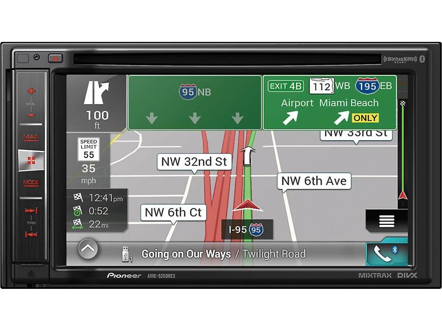 Pioneer AVIC-5200NEX Navigation receiver at Crutchfield