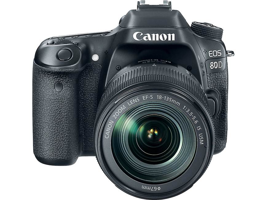 Canon EOS 80D Telephoto Lens Kit 24.2-megapixel DSLR with 18-135mm