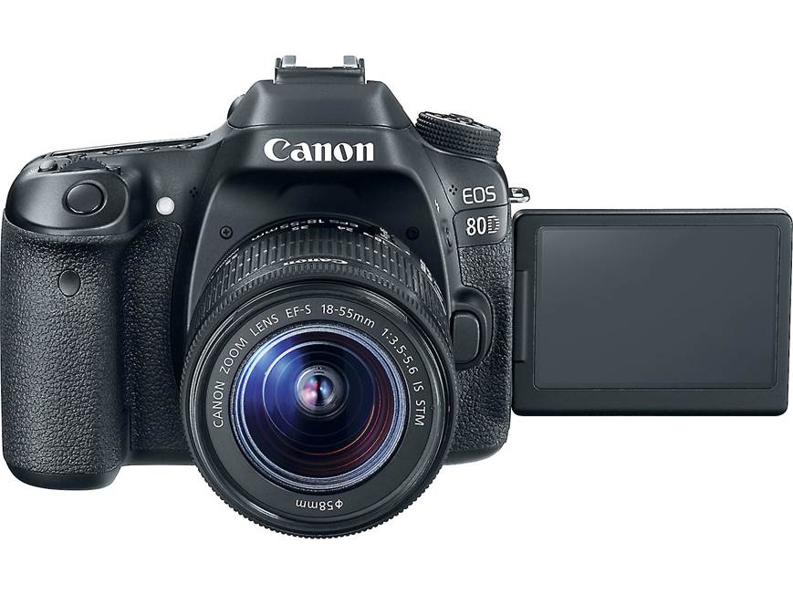 Canon EOS 80D Kit 24.2-megapixel DSLR with 18-55mm zoom lens and