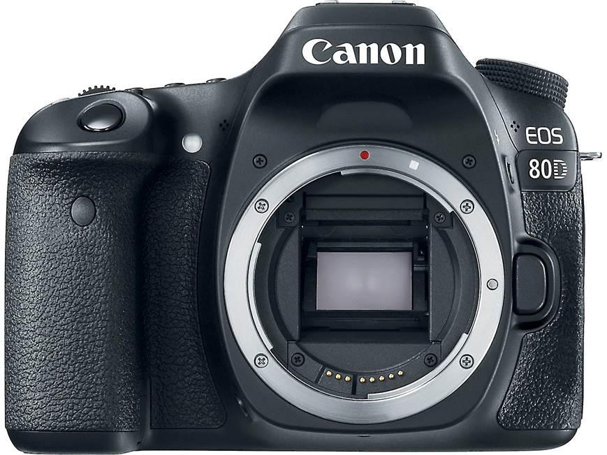 Canon EOS 80D (no lens included) 24.2-megapixel DSLR with Wi-Fi