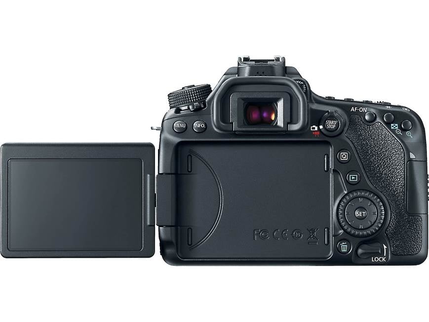 Canon EOS 80D (no lens included) 24.2-megapixel DSLR with Wi-Fi