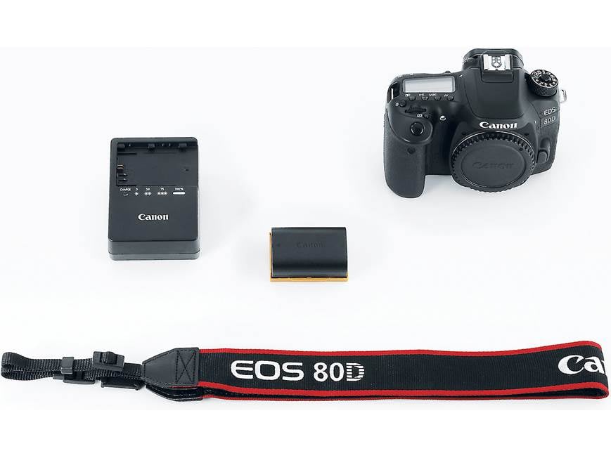 Canon EOS 80D (no lens included) 24.2-megapixel DSLR with Wi-Fi