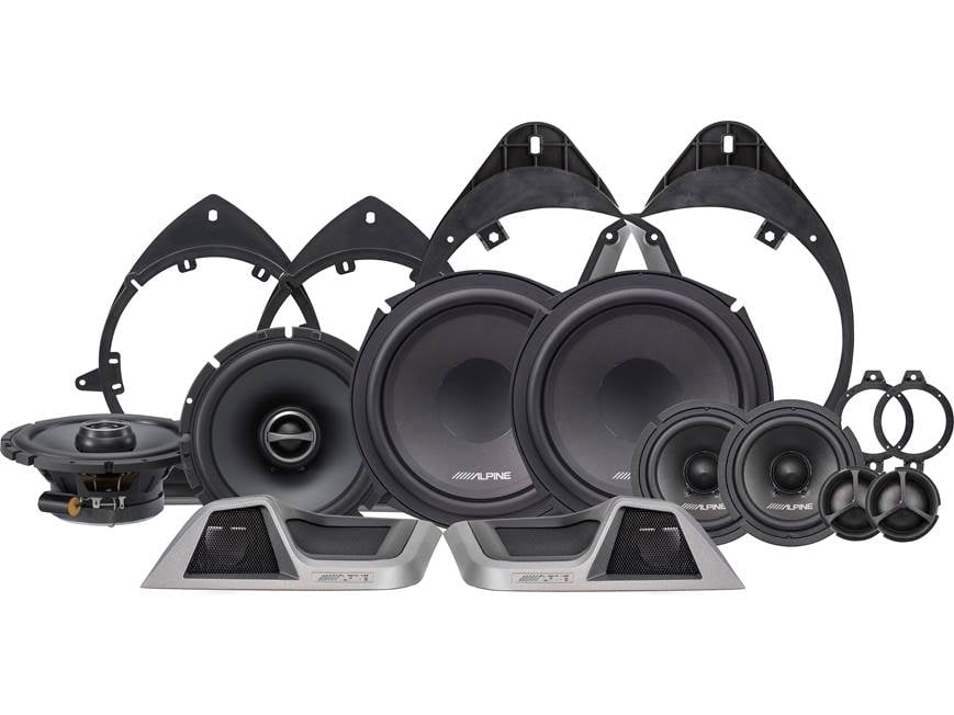 Alpine SPT-31GM Direct-fit front and rear speaker system for
