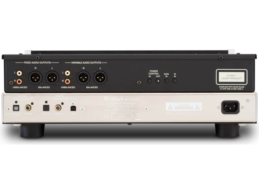 McIntosh MCD550 Stereo SACD/CD player/DAC/preamp at Crutchfield