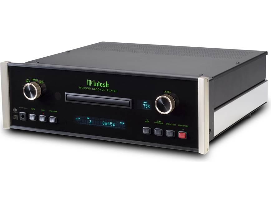 McIntosh MCD550 Stereo SACD/CD player/DAC/preamp at Crutchfield