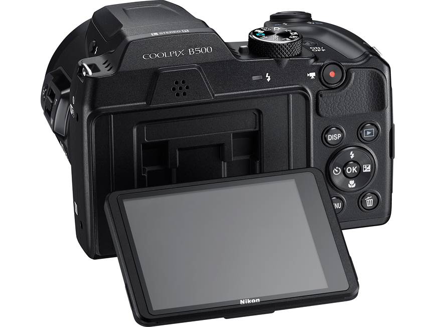Nikon Coolpix B500 (Black) 16-megapixel camera with 40X optical