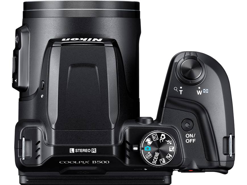 Nikon Coolpix B500 (Black) 16-megapixel camera with 40X optical