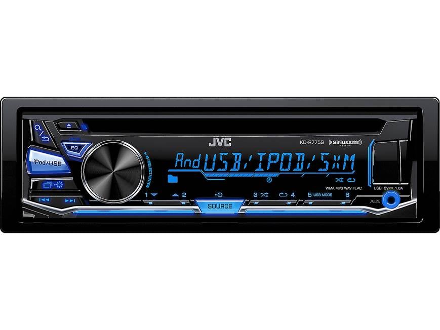 JVC KD-R775S CD receiver at Crutchfield