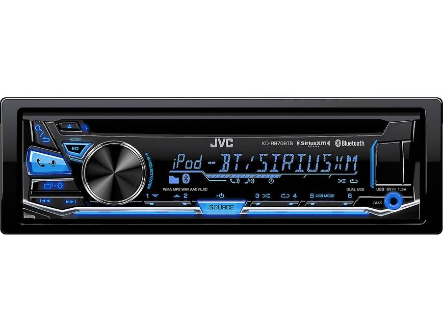 JVC KD-R970BTS CD receiver at Crutchfield