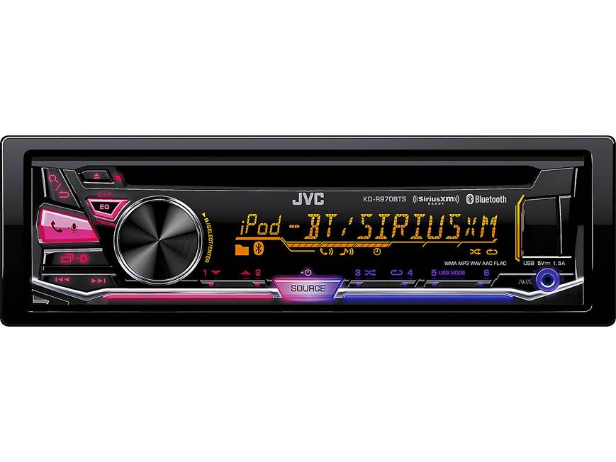 JVC KD-R970BTS CD receiver at Crutchfield