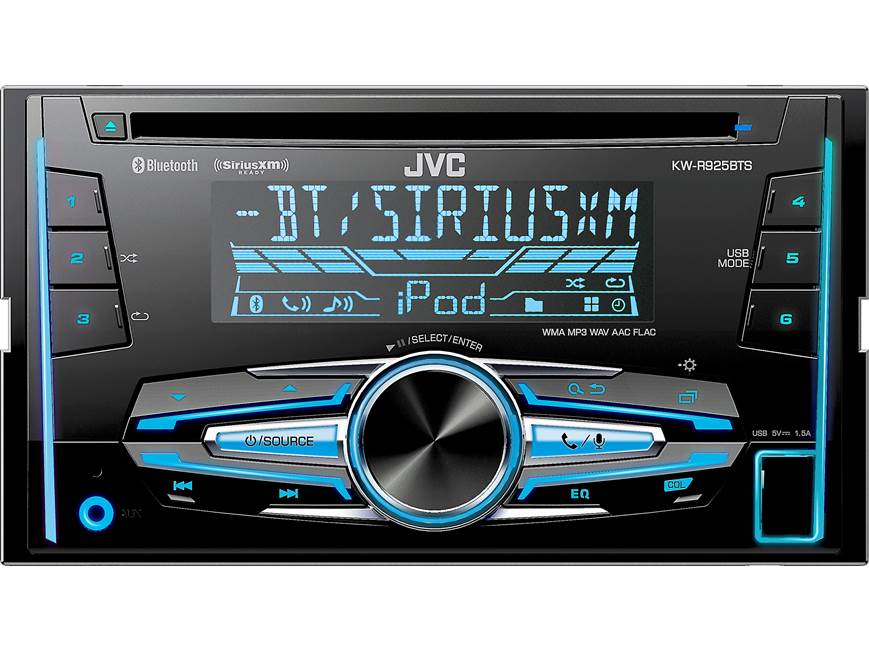 JVC KW-R925BTS CD receiver at Crutchfield