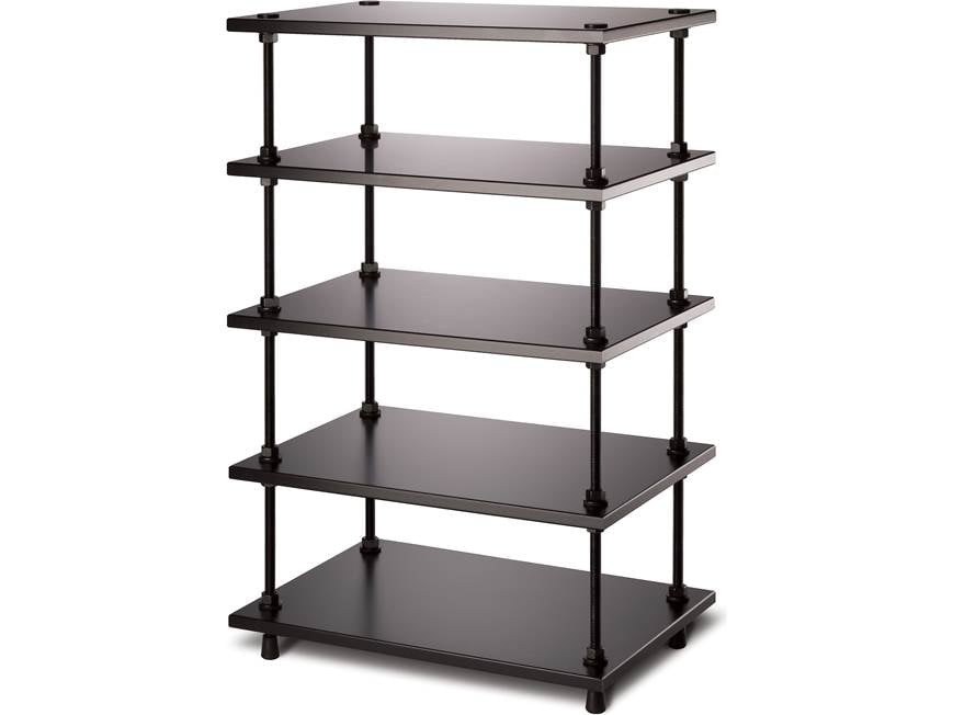 Salamander Designs A5 Archetype (Black) 5-shelf audio/video stand