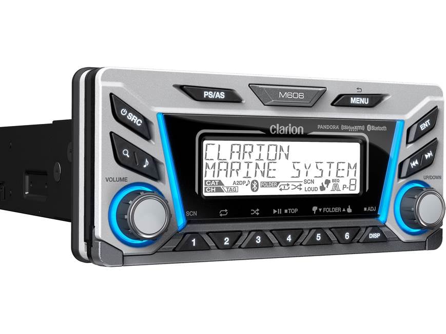 Clarion M606 Multi-zone marine digital media receiver with