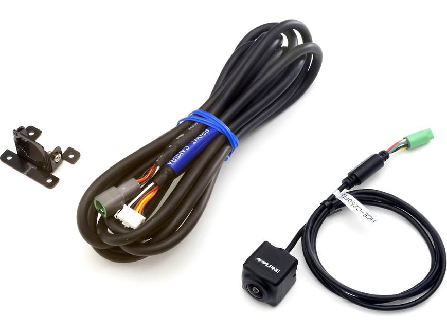 Alpine HCE-C257FD Front-view camera with multiple angles — works
