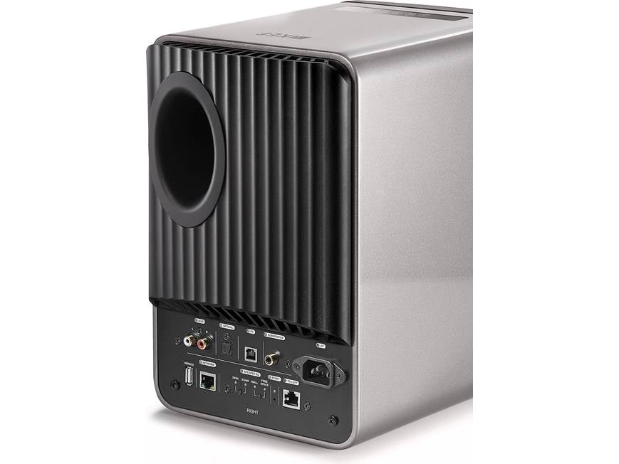 KEF LS50 Wireless (Titanium Grey/Red) High-performance powered
