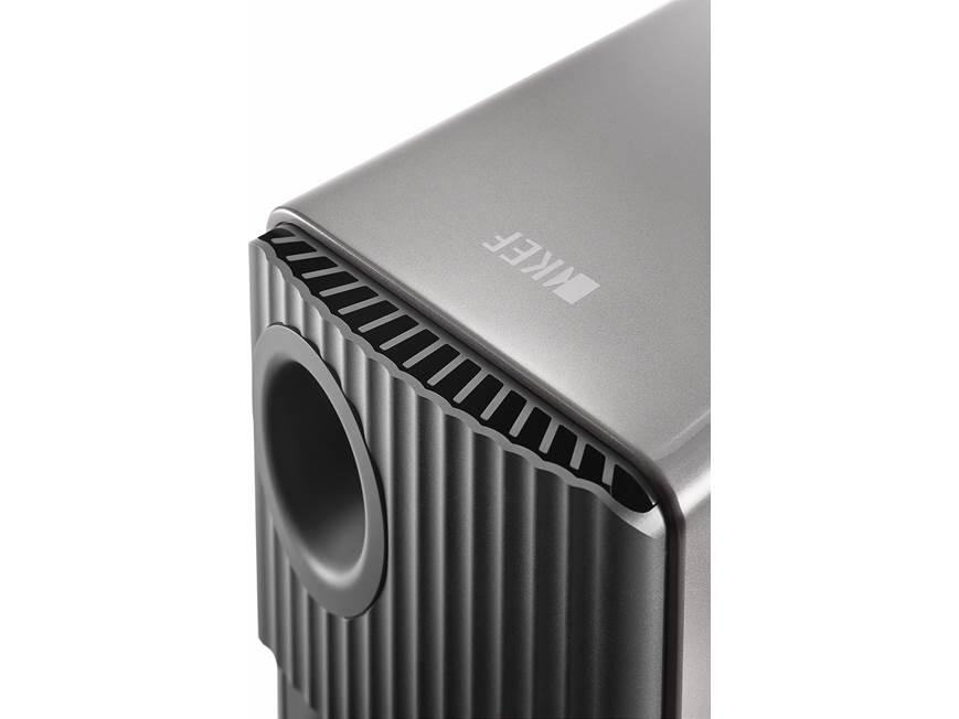 KEF LS50 Wireless (Titanium Grey/Red) High-performance powered