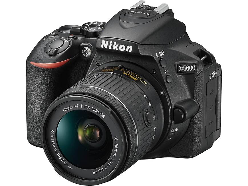 Nikon D5600 Kit 24.2-megapixel DSLR camera with Wi-Fi®, Bluetooth