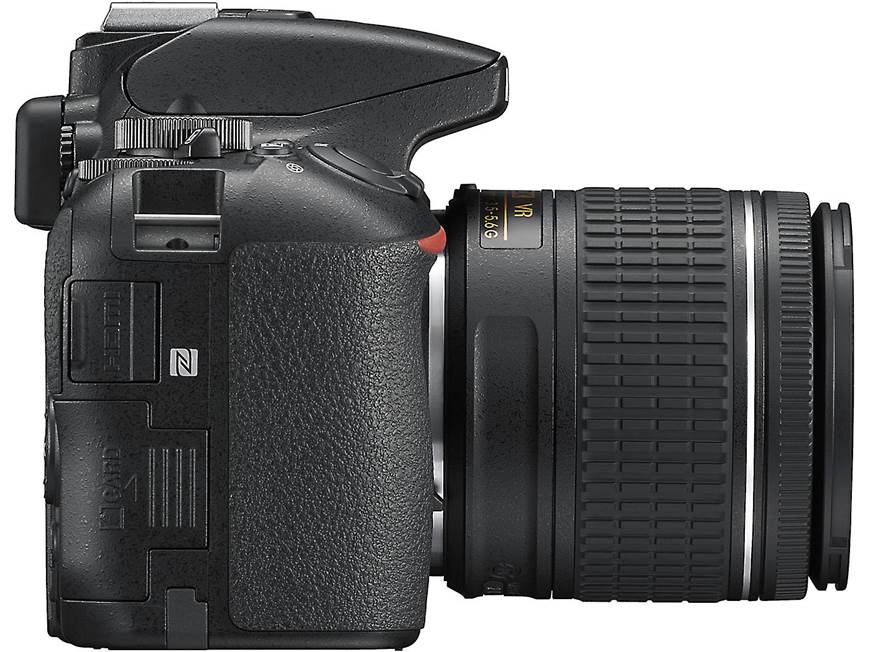 Nikon D5600 Kit 24.2-megapixel DSLR camera with Wi-Fi®, Bluetooth