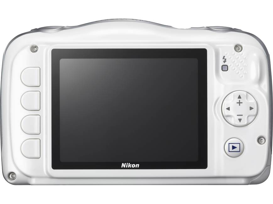 Nikon Coolpix W100 (White) 13.2-megapixel waterproof/shockproof