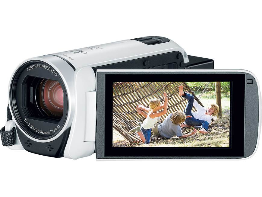 Canon VIXIA HF R800 (White) HD camcorder with 32X optical zoom