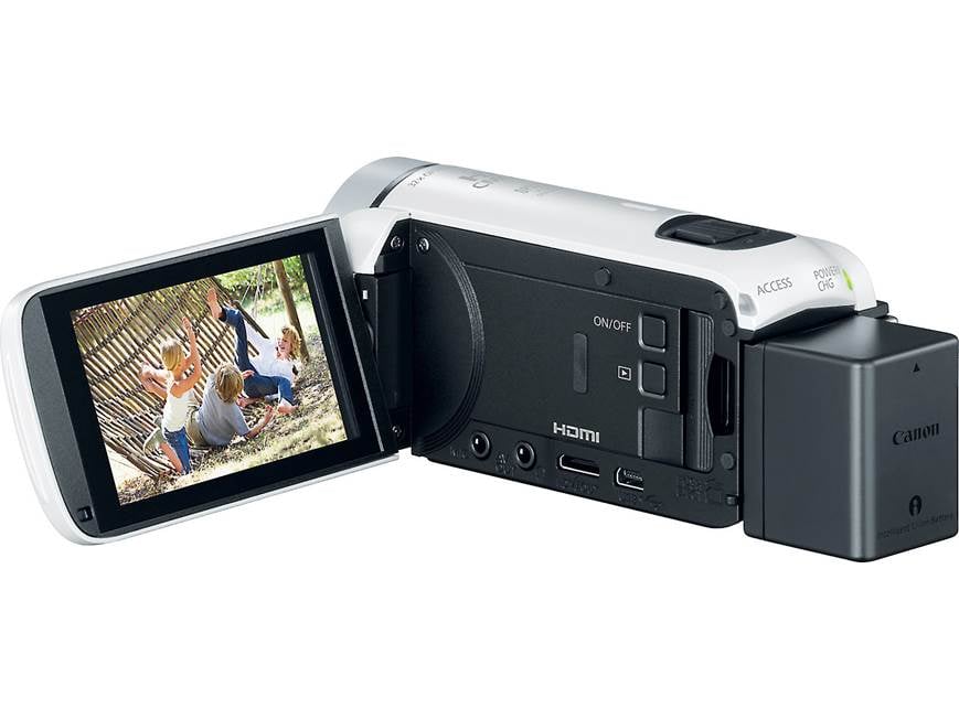 Canon VIXIA HF R800 (White) HD camcorder with 32X optical zoom