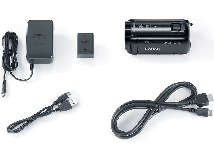 Canon VIXIA HF R82 HD camcorder with 32X optical zoom, 32GB