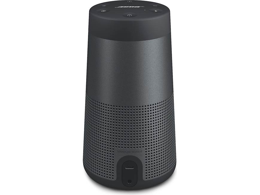 Bose® SoundLink® Revolve Bluetooth® speaker and charging cradle