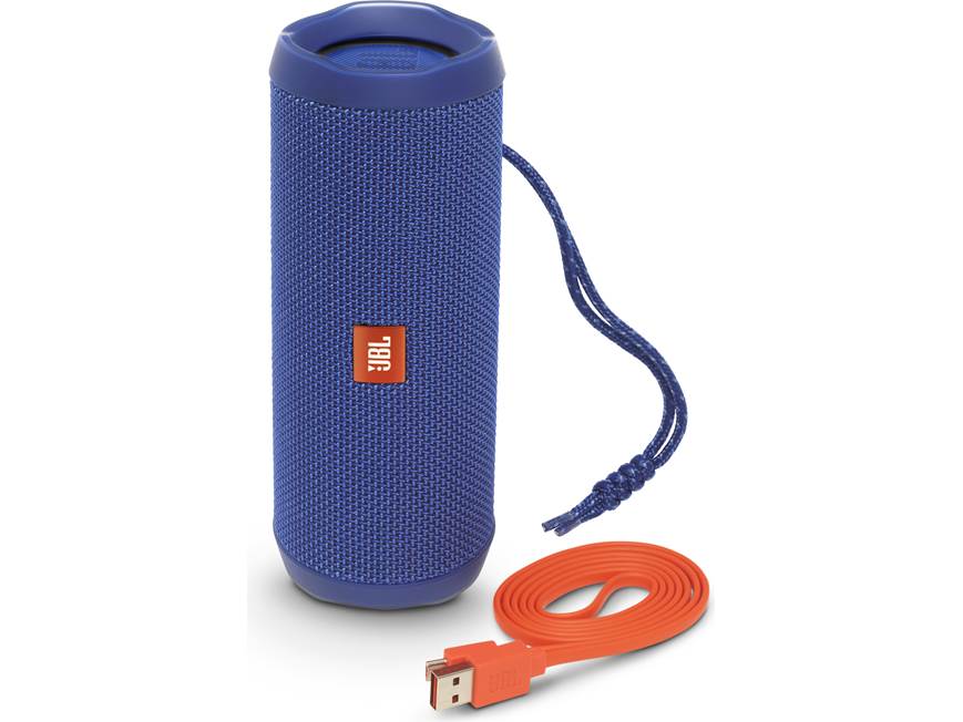JBL Flip 4 (Blue) Waterproof portable Bluetooth® speaker (Blue) at