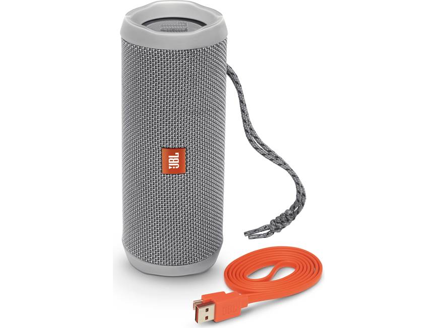 JBL Flip 4 (Gray) Waterproof portable Bluetooth® speaker (Gray) at