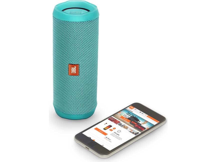 JBL Flip 4 (Teal) Waterproof portable Bluetooth® speaker (Teal) at