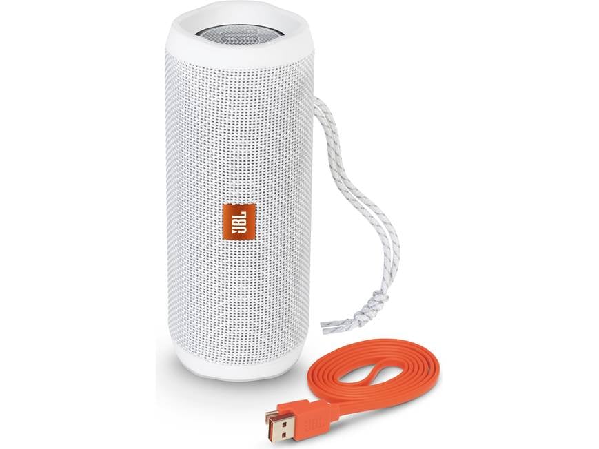 売れました　JBL FLIP4 WHITE JBL Flip 4 (White) Waterproof portable Bluetooth® speaker (White