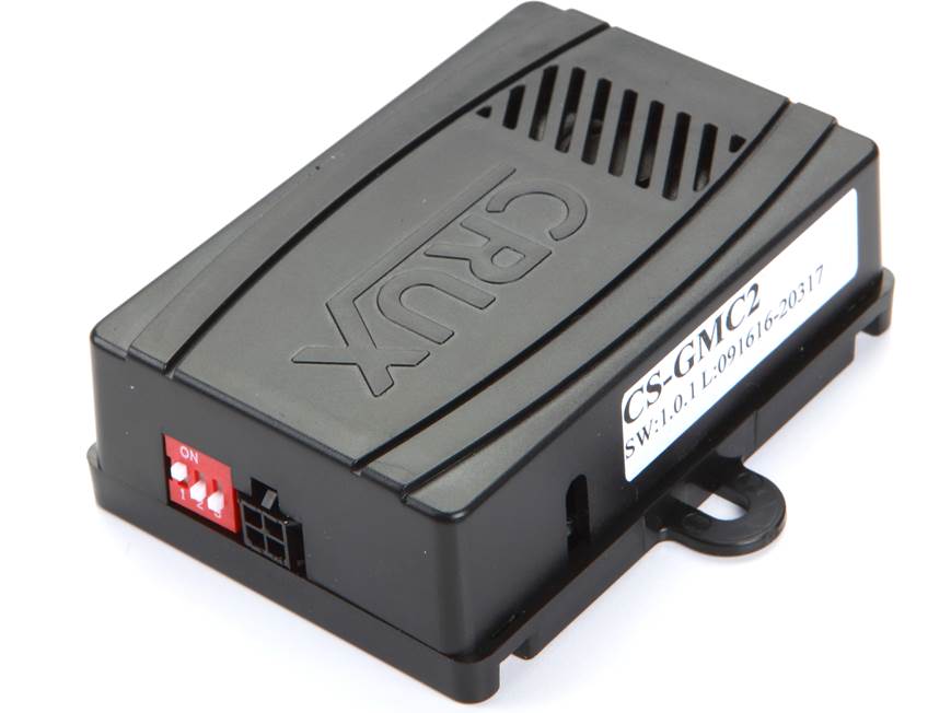 Crux CS-GMC2 Wiring Interface Connect a new car stereo and retain
