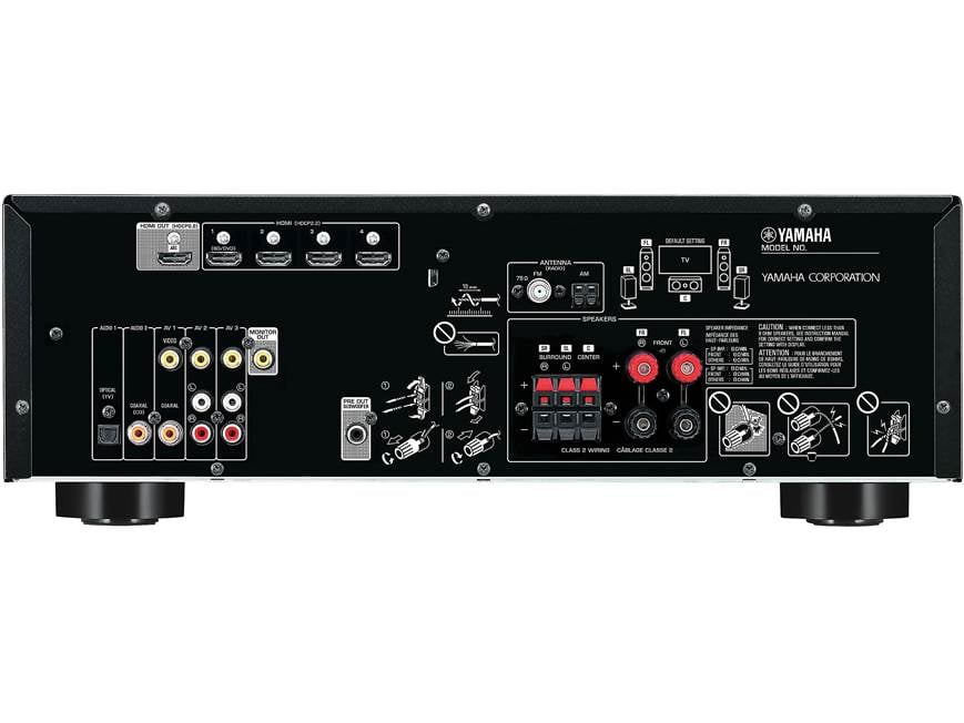 Yamaha RX-V383 5.1-channel home theater receiver with Bluetooth