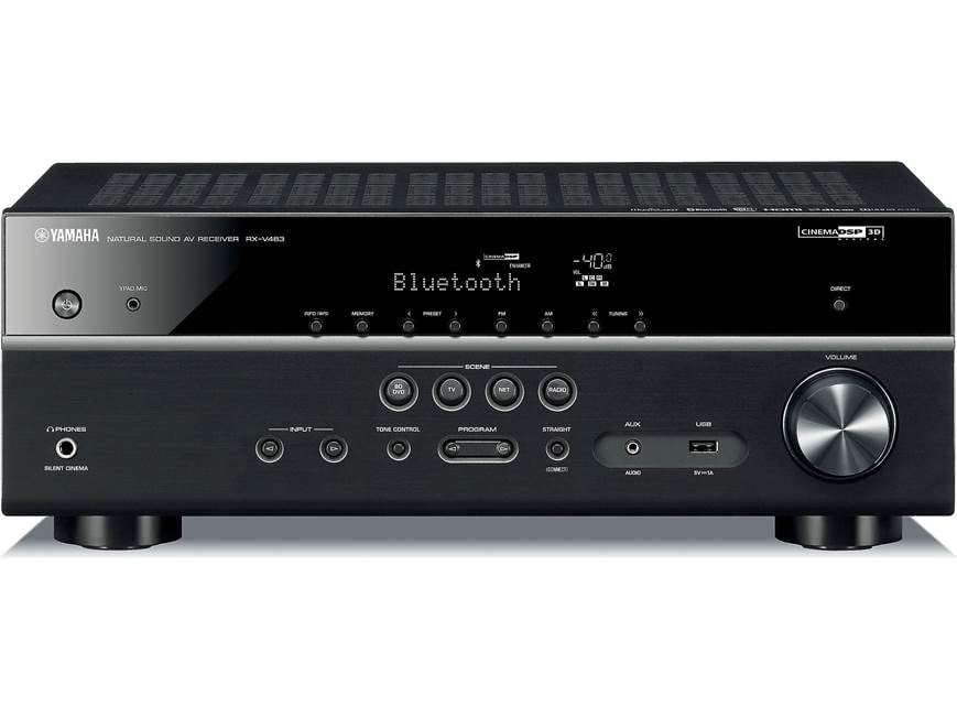 Yamaha RX-V483 5.1-channel home theater receiver with Wi-Fi