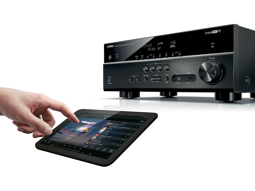 Yamaha RX-V483 5.1-channel home theater receiver with Wi-Fi