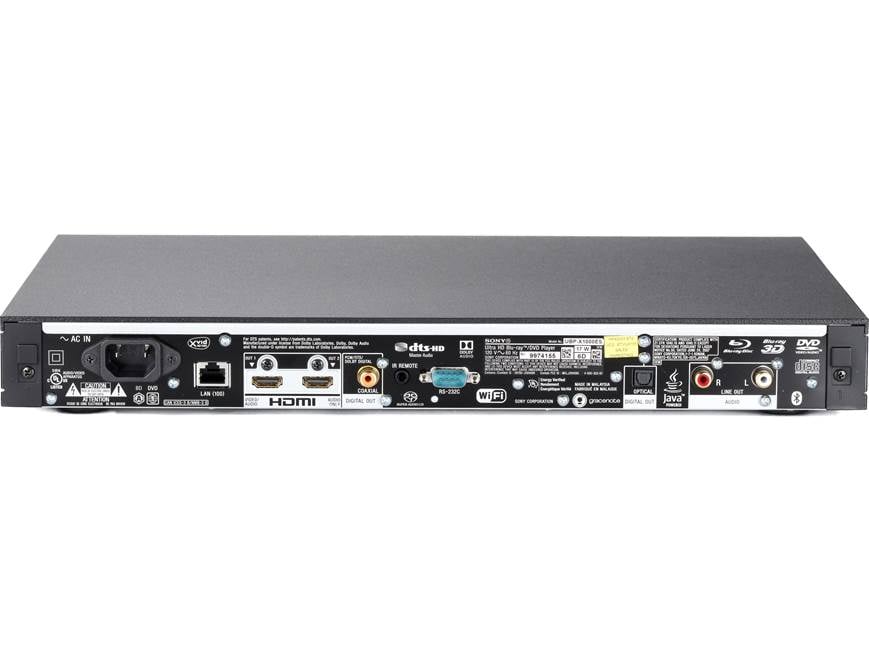 プレーヤー Sony Ultra HD BD/DVD Player UBP-X1000ES Sony ES UBP-X1000ES 4K Ultra HD Blu-ray player with Wi-Fi® and