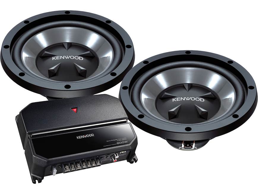 Kenwood P-W1221 170-watt Bass Package Includes two KFC-W112S 12