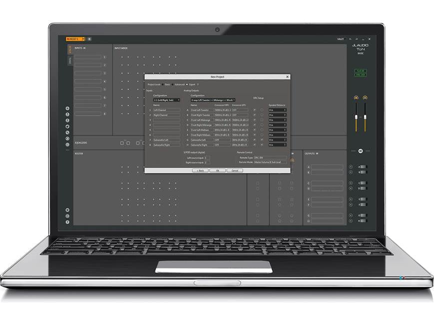 JL Audio TwK™ 88 Digital Signal Processor 8-channel DSP with 10