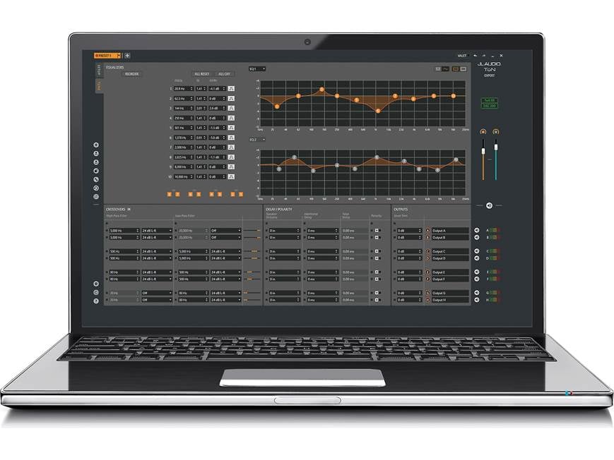 JL Audio FiX™ 82 Digital Signal Processor DSP for adding amps and