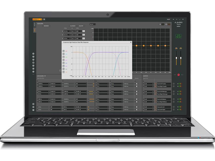 JL Audio TwK™ 88 Digital Signal Processor 8-channel DSP with 10